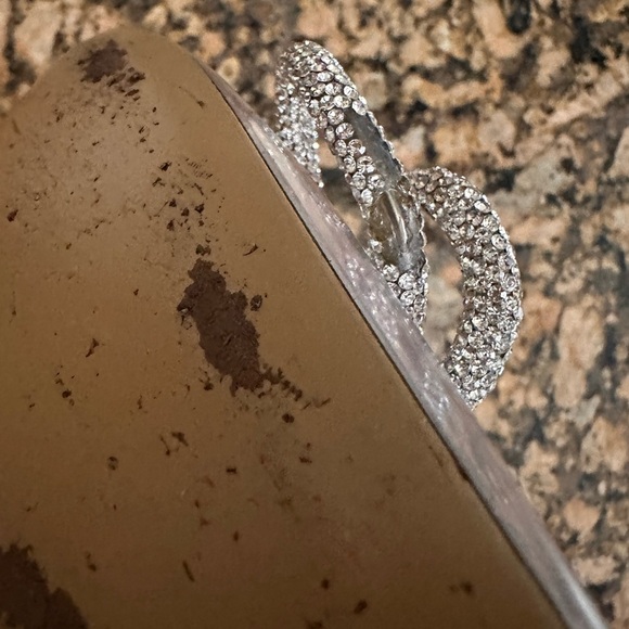 MACH & MACH NEW Double Bow PVC Clear Pumps Heels Crystal - Picture 16 of 16